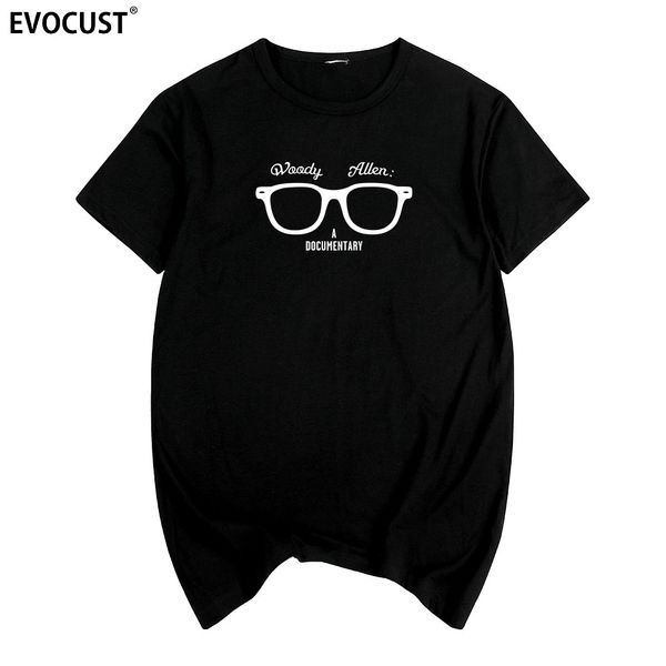 

woody allen a documentary summer print t-shirt cotton men t shirt new women tee