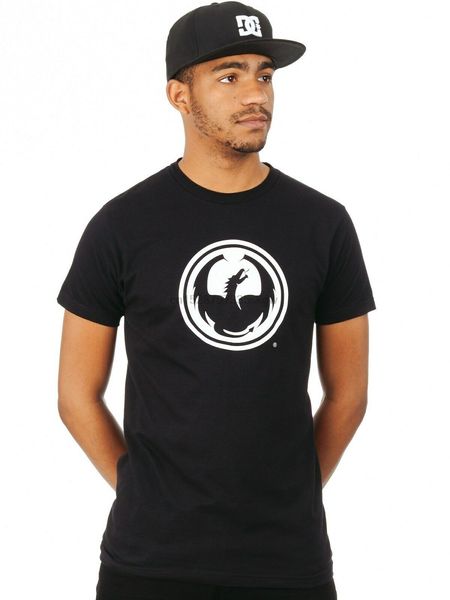 

dragon black icon t-shirt