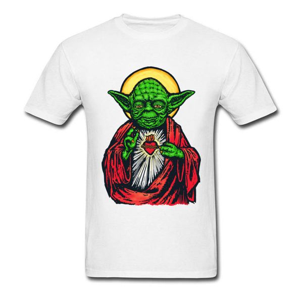 

holy jedi master t-shirts funny jesus designer t shirt wholesale men tshirt popular darth vader streetwear cotton