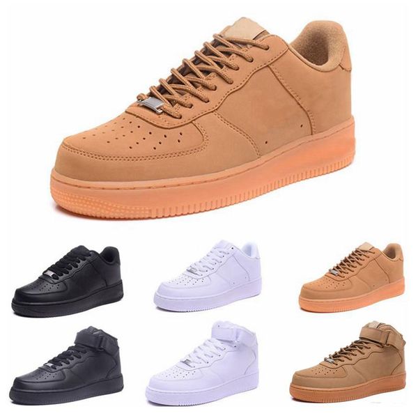 

2020 high low cut utility black dunk flyline 1 casual shoes classic men women skateboarding high low cut wheat trainers sneakers 36-45
