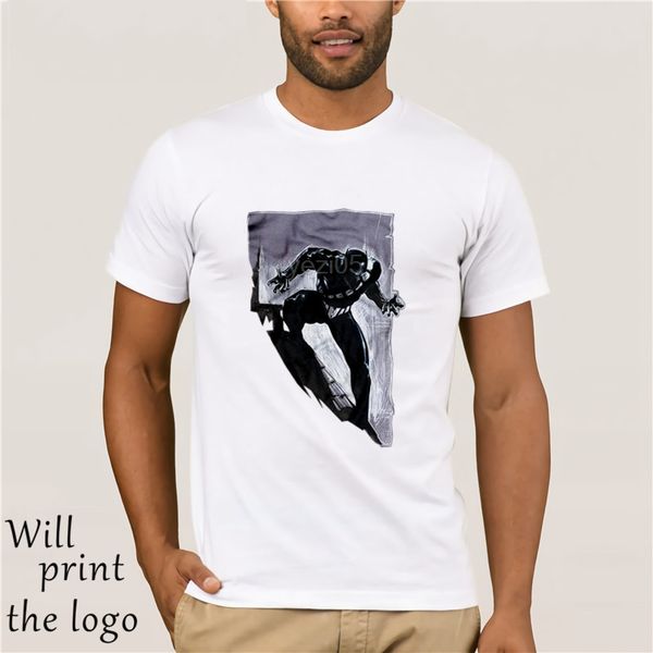 

new arrivals asian size new brand black panther t-shirt print t shirt 100%cotton clothes tees