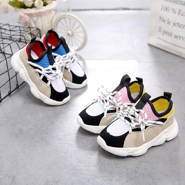 

2020 new casual fashion toddler infant baby children shoes kids sneakers mesh breathable sport shoes 829