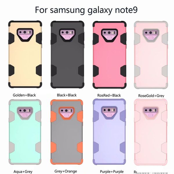 

3 in 1 heavy duty armor hybrid pc silicone shookproof for iphone x xs xr xs max 6 7 8 plus galaxy s8 s8 plus s9 s9 plus note 8 note 9 400p