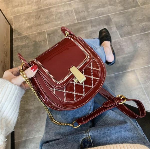 

Women Designer Handbag Top Quality Saddle Bag Mini Qute Lady Hand Bag Fashion PH-CFY20051431