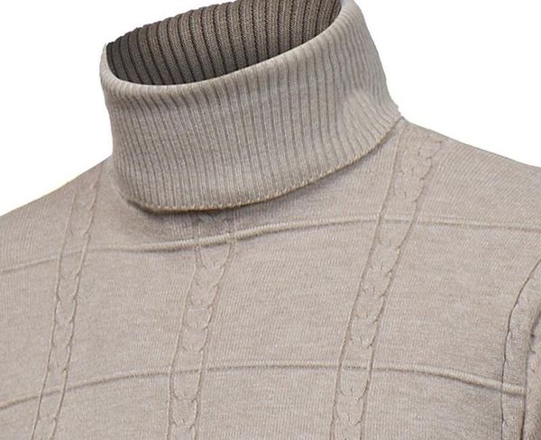 

winter thick warm cashmere sweater men turtleneck mens sweaters slim fit pullover men women classic knitwear pull003, White;black