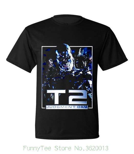 

new terminator 2 movie t2 judgement day robots licensed t shirt s - 2xl