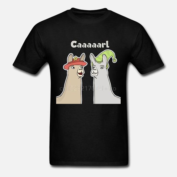 

new fashion mens short sleeve tshirt cotton t shirts llamas with hats - caaaarl