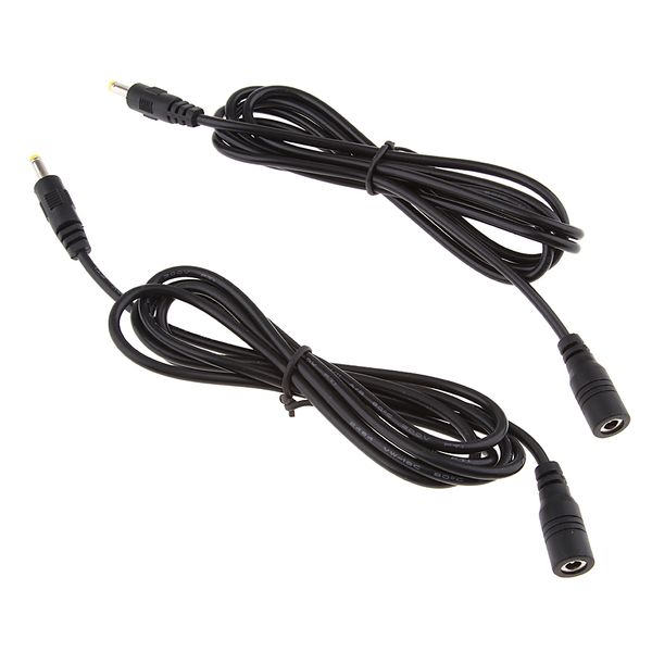 

2x dc power jack 4.0x1.7mm female to male plug cable plug