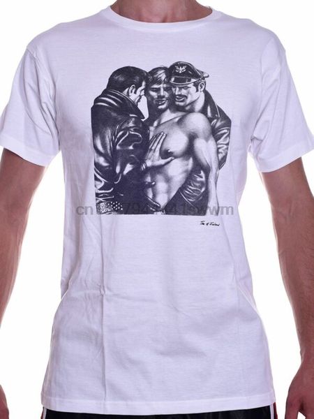 

tom of finland hard place t-shirt maglietta manica corta fetish tee-shirt