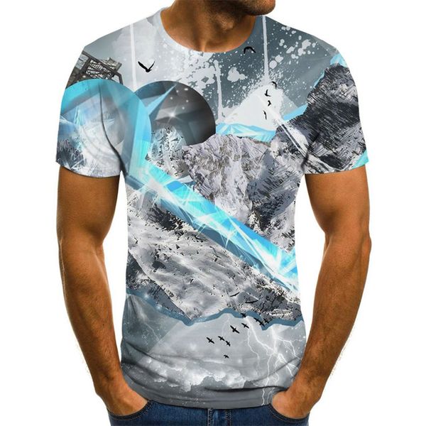 

summer summer anime 3d print shirts funny funny plus size men clothing