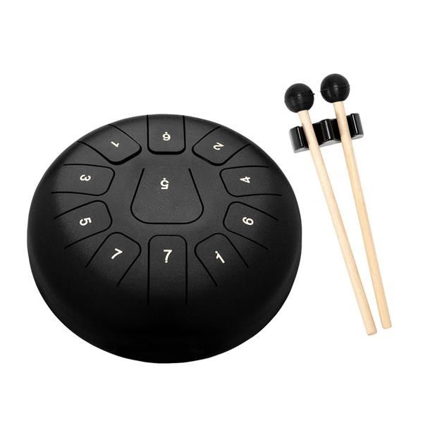 

10" 11-tone steel tongue drum stainless steel handpan drum empty drum convenience portable