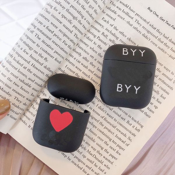 

trendy new airpods case suitable for wireless bluetooth 1/2 generation headset soft shell fashion airpods 1/2 case