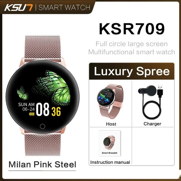 

ksun kss901 bracelet band with heart rate monitor ecg blood pressure ip68 fitness tracker wrisatband smart watch