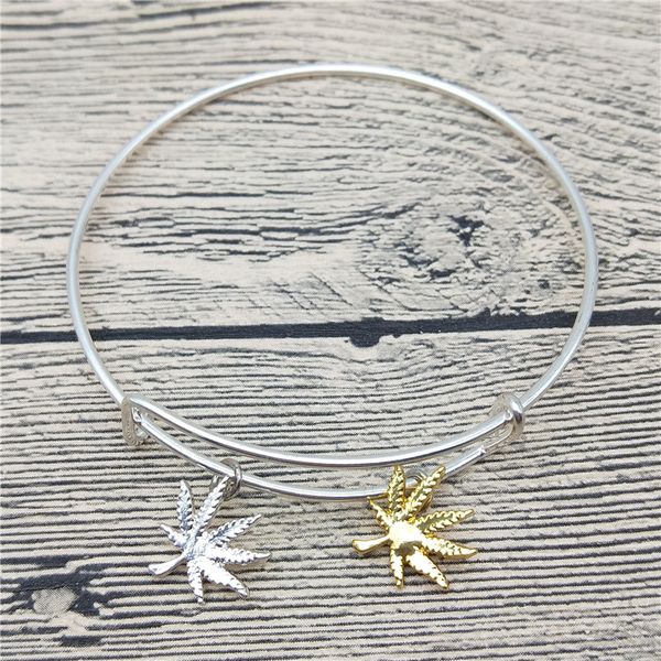 

trendy new leaf bangles cute leaf bangles bracelets fashion plant jewellery, Black
