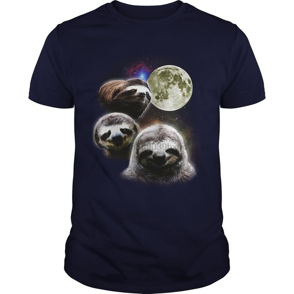 

men short sleeve tshirt funny space sloths shirt cool women t-shirt