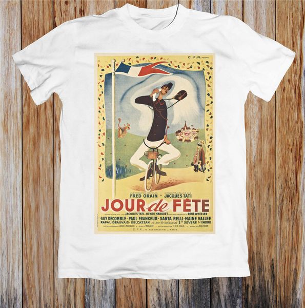

jour de fete 40s movie poster t shirt m xl 2xl 11xl tee shirt