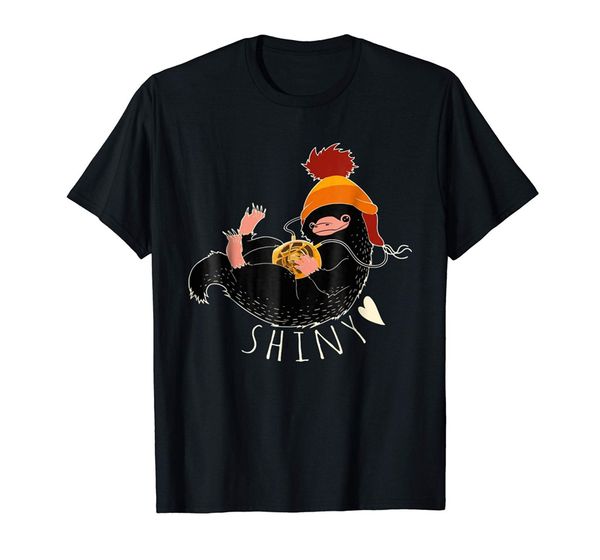 

all i want for christmas is a niffler funny black t-shirt s-3xl plus size clothing tee shirt