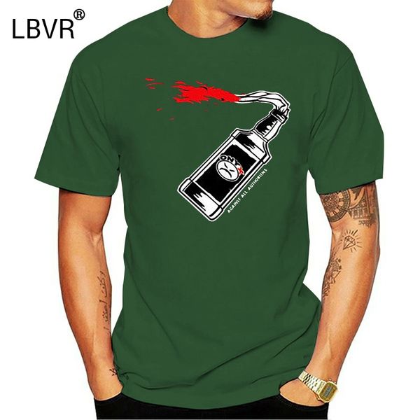 

against all authorities t-shirt men tee 2019 new fashion brand clothing different colours funny casual tee shirts
