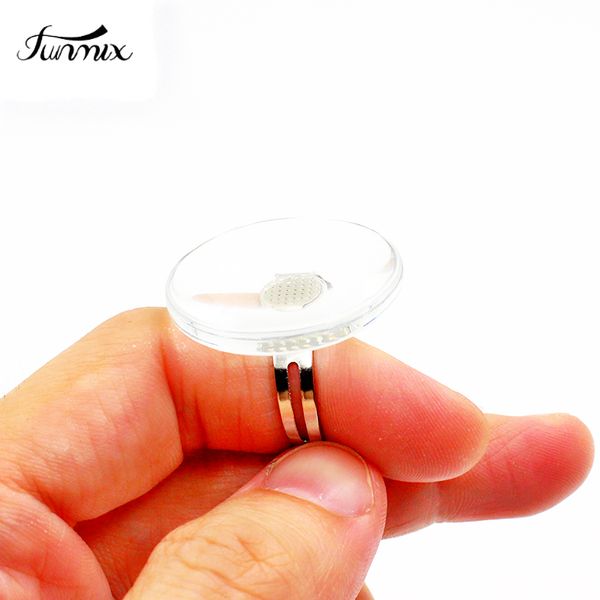 

2020 new pro glass crystal glue finger ring individual eyelash extension glue holder eye lash adhesive stand pallet holder