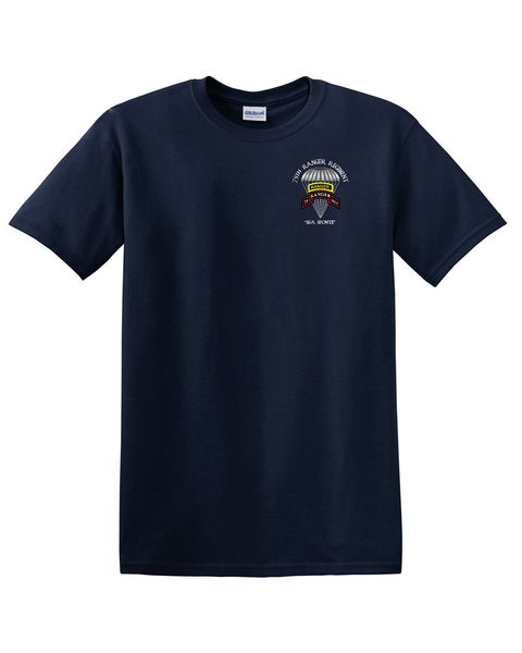 

2019 summer men t-shirt 75th ranger regiment cotton shirt (3844