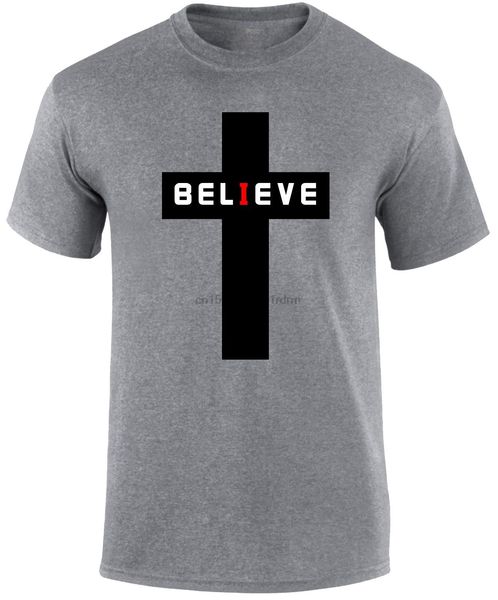 

believer christian religious jesus christ faith born again baptism mens t shirt 100% cotton tee shirt wholesale tee
