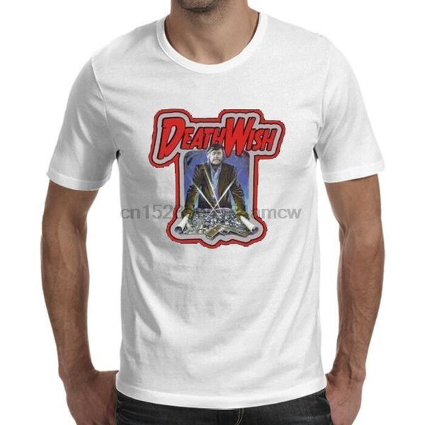 

death wish charles bronson movie white t-shirt size s-5xl