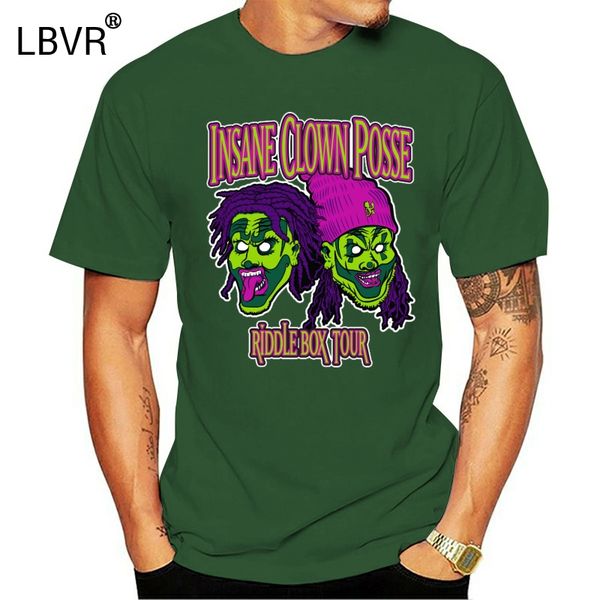 

insane clown posse - riddle box tour t-shirt редкие психопатические записи reprint