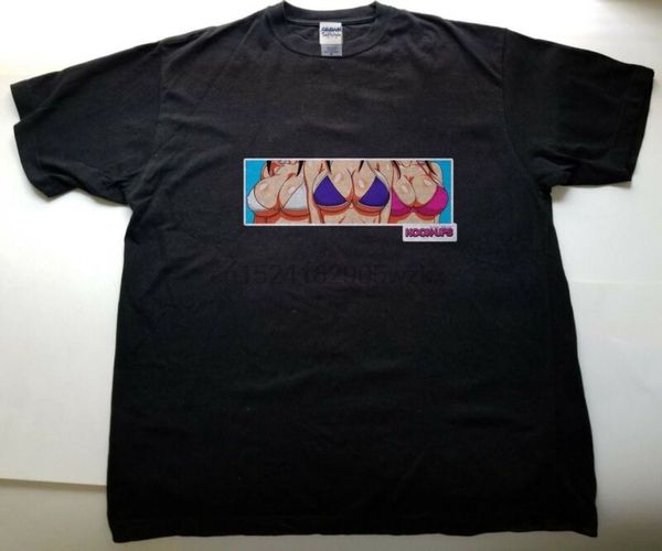 

vtg 1990s hookups - skateboard boobs girls naughty t-shirt reprint