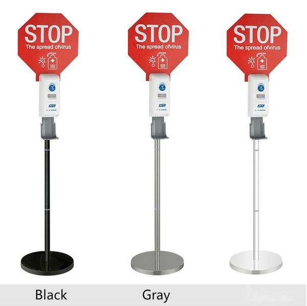 

automatic induction alcohol sprayer bracket disposable hand sanitizer vertical mobile bracket for soap dispenser foam machine l school