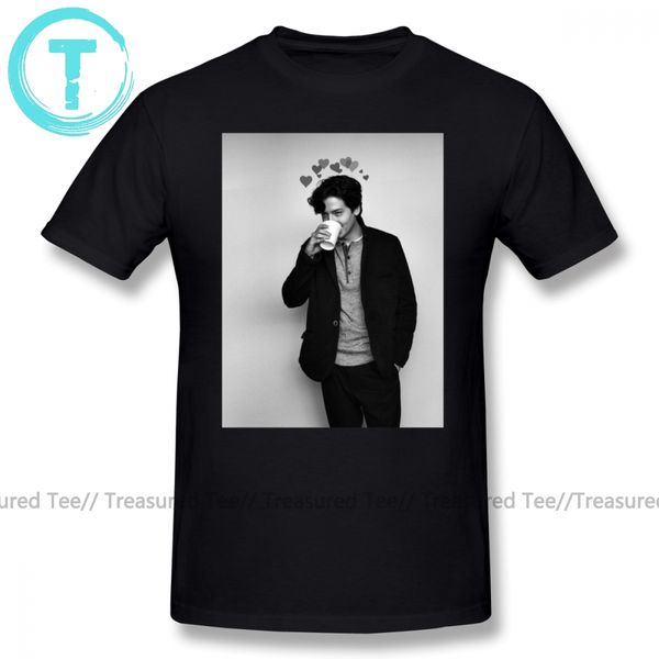 

коул sprouse футболка коул sprouse футболка streetwear мужская майка высокий размер с коротким рукавом plus графический хлопок tshirt