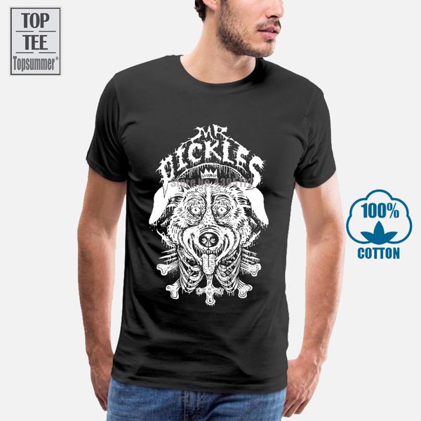 

г-н соленья собака футболка мужчины и женщины прохладный смешные tee mr соленья