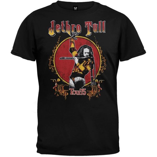 

jethro tull - tour 75 soft t-shirt(2