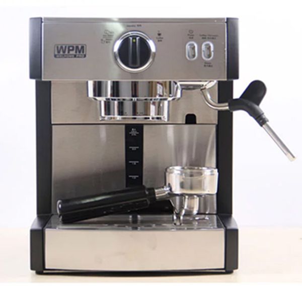 Professionelle Espressomaschine, 15 bar, Thermoblock-Kaffeemaschine, Latte-Cappuccino-Maschine, Edelstahlgehäuse und so weiter