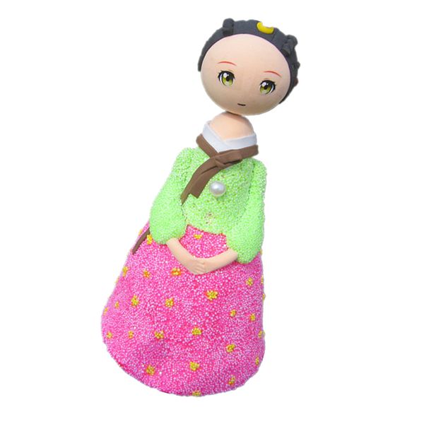 

adorable handmade clay dolls princess doll model with diy making accessory