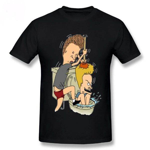 

funny beavis and butthead t shirt cute cartoon confortable tee shirt