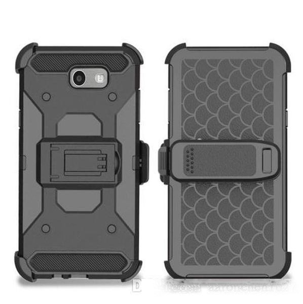 

for galaxy j7 v/j7 sky pro/j7 perx hybrid armor case shockproof belt clip holster cover for samsung galaxy j7 2017 (us version)