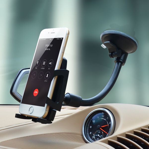 

car support phone holder dashboard windshield mobile car holder cell phone clip mount stand smartphone accessories