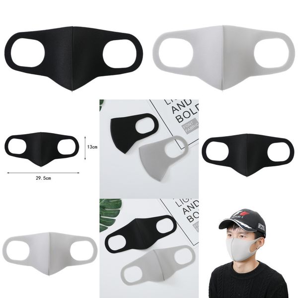 

2021mask black face dust mask sponge washable mouth masks for women men reusable mask pr iqgc