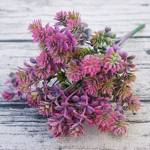 

party home decor diy artificial plant office flower fake succulent wedding eco-friendly garden fall leaves landscape ornament