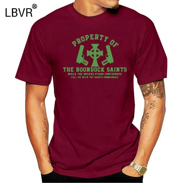 

property of the boondock saints t shirt black cotton men s-6xl us supplier