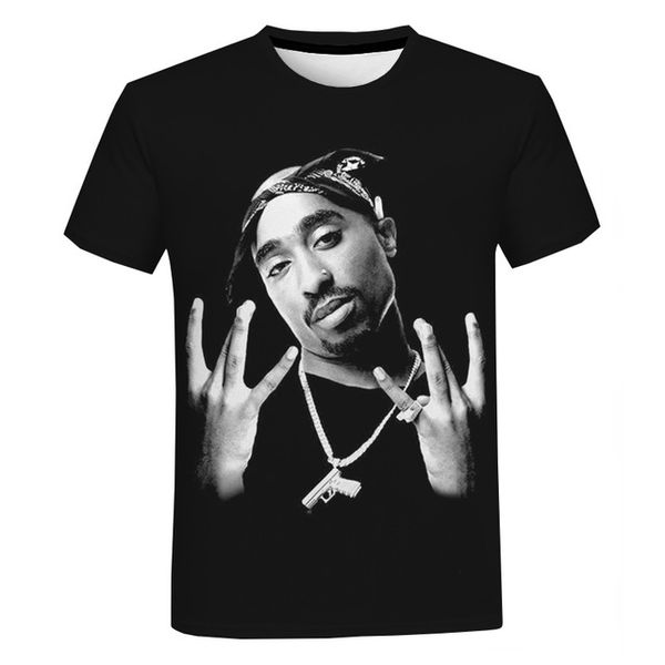 

summer 2pac nipsey hussle tupac 3d print shirts harajuku graphic plus size men clothing
