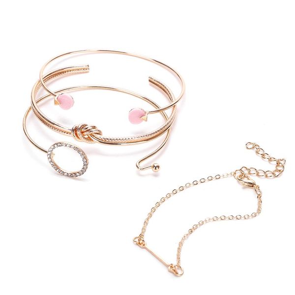 

2020 европейских и американских горячие продажи браслет ювелирных изделий arrow gem браслет вчетвером женские ювелирные изделия браслет, Black