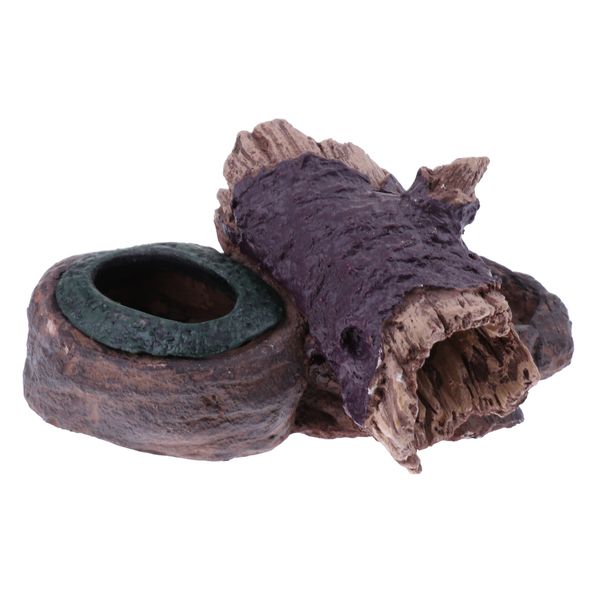 

exquisite shape reptile feeding bowl food water dish turtle gecko vivarium