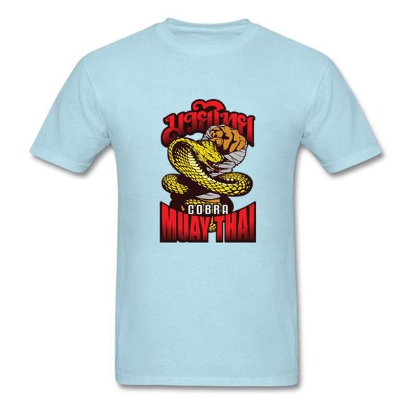 

stylish men cobra muay thai thailand martial art custom made t shirts team short sleeve 100% cotton tees plus size xs-xxxl