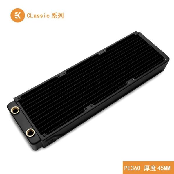 

ekwb ek-coolstream classic pe 360mm copper black radiator 393 x 120 x 45mm (l w h) g1/4 ,water cooling heat dissipation