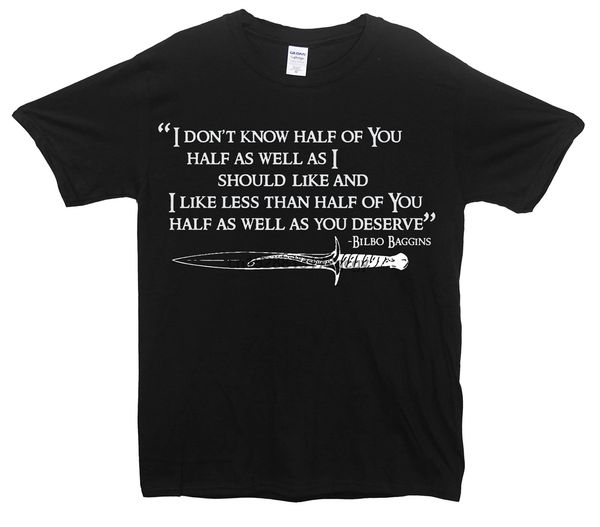 

марка бильбо бэггинс день рождения выступление t-shirt лето 2020 мужчины с коротким рукавом футболка