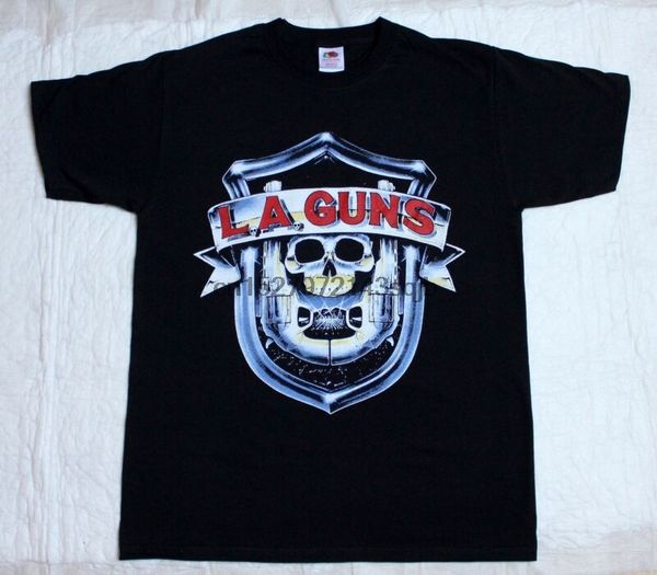 

la guns - l.a. guns no mercy tour 1988 metal rock t-shirt