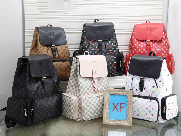 

designer trend casual backpack lv louis vuitton luxury female bag couple 14