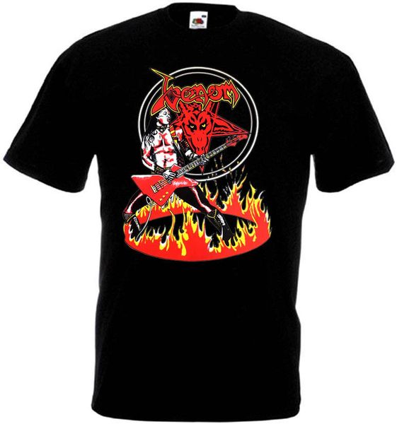 

venom logo v3 t-shirt black metal trash all sizes s-3xl t shirt men casual cotton short sleeve 2018 men's funny