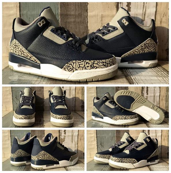 

2020 new jumpman 3 3s dark gray black mens basketball shoes outdoor sports sneakers des chaussures athletics trainers zapatos